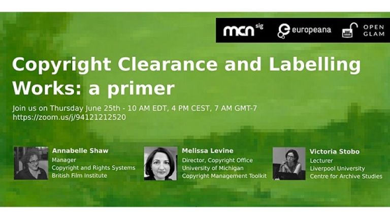 Copyright Clearance and Labelling Works: a primer